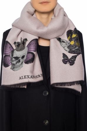 Jacquard scarf, zdjęcie 2 Jacquard scarf od Alexander McQueen